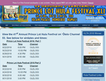 Tablet Screenshot of moanaluagardensfoundation.org